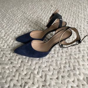 Nine West ankle strap pumps